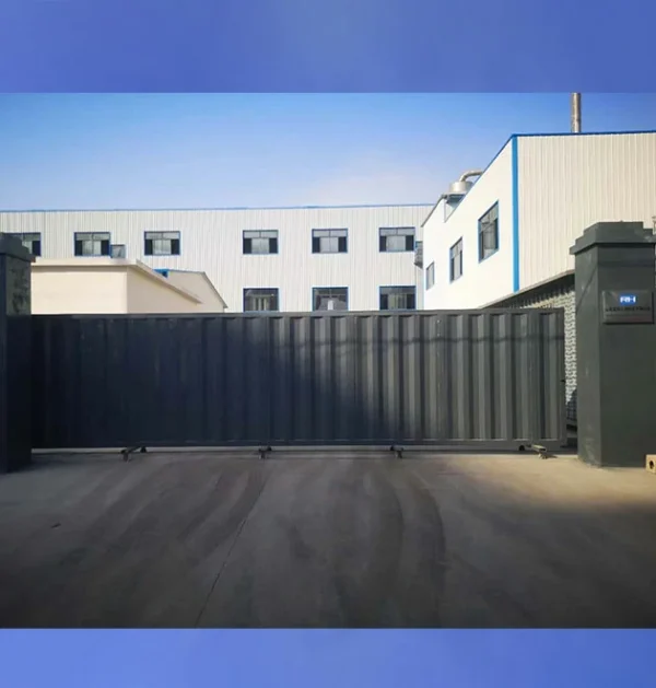 Acetic acid manufacturer factory entrance gate