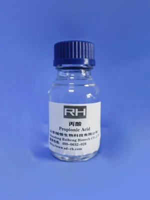 Propionic acid liquid product sample