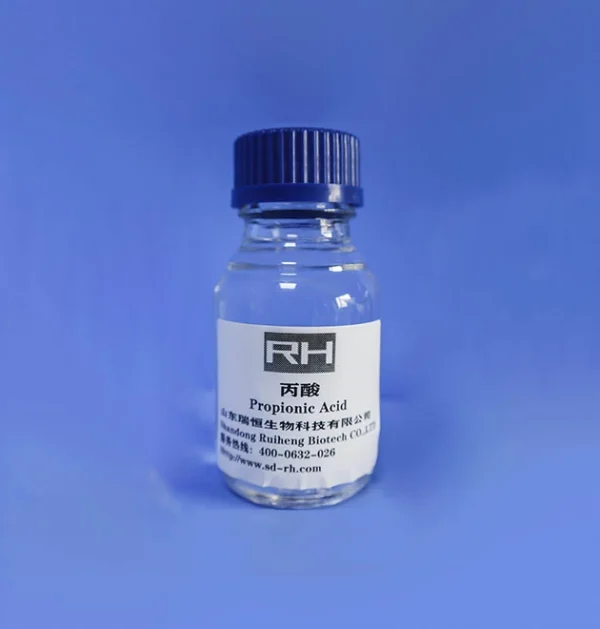 Propionic acid liquid product sample