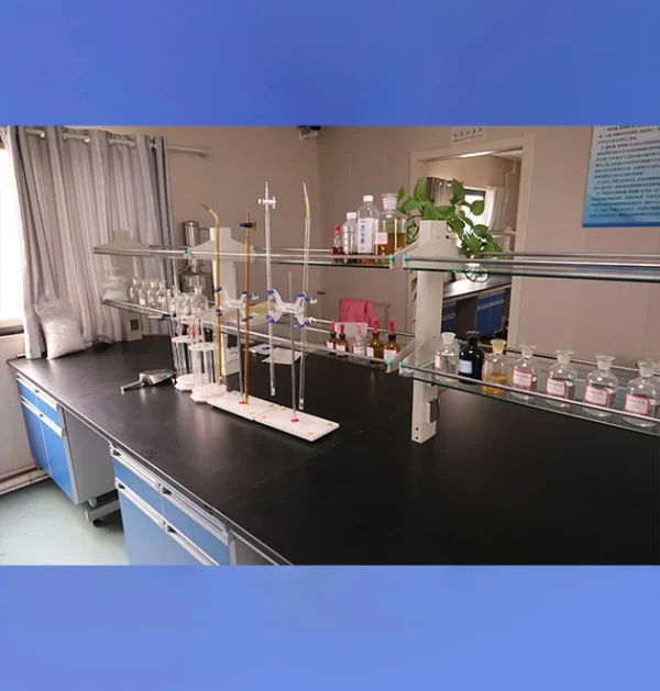 Propionic acid quality testing laboratory in production facility 1