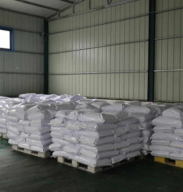 Sodium benzoate warehouse storage and inventory stock