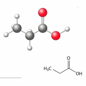 Propionic Acid molecular structure