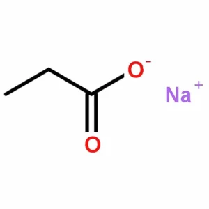 Sodium Propionate molecular structure