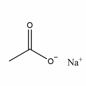 Sodium Acetate (E262) 2 Sodium Acetate molecular structure