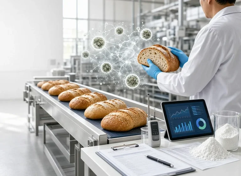 Calcium Propionate E282 food preservative application in bakery production
