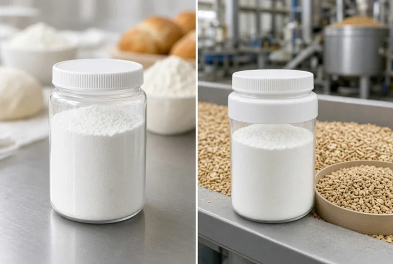 Food grade vs feed grade calcium propionate for bakery and animal feed applications